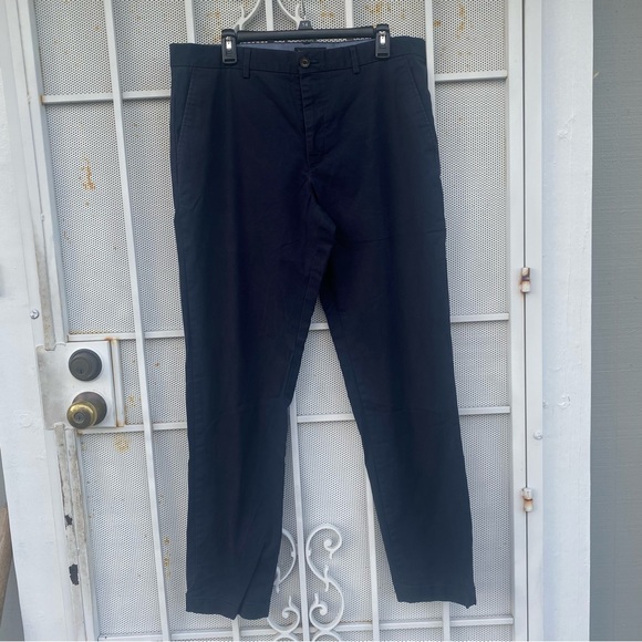 Banana Republic mason chino mens  W38”XL32” Pants tapered legs has stretch  navy - Picture 1 of 7